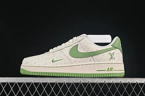 All categories Nk Air Force 1 Air Force series Nk Air Force 1 Low Air Force low-top Nike Air Force 1'07 Low LV joint white and green Air Force 1 low-top casual sneakers LW9279-016